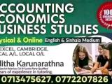Accounting edexcel cambridge Local AL and OL commerce
